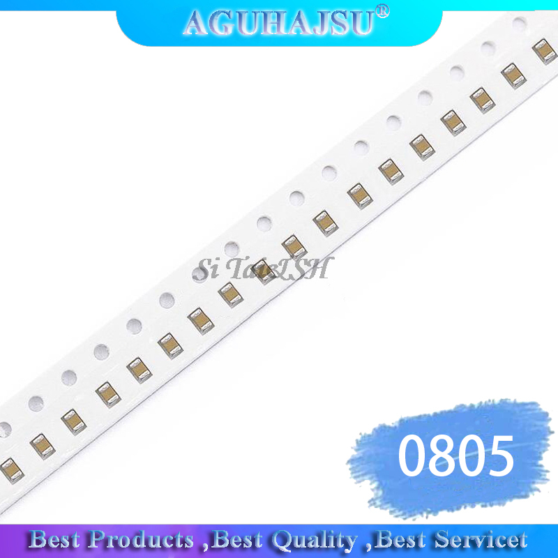 100pcs 1UF X5R Error 10% 16V 0805 105 SMD Thick Film Chip Mu