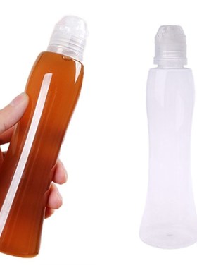 Kitchen 380g Empty Plastic Squeeze Bottle Condiment Dispense