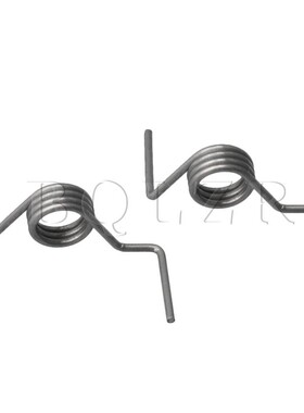 BQLZR 2pcs DA81 01345B Spiral Silver Metal Refrigerator Spr