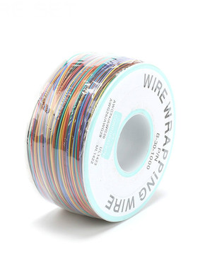8colors P/N B-30-1000 30AWG COLORED Wrapping Wire Jumper Cab