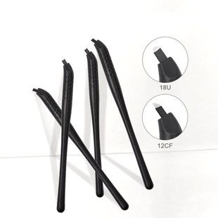10pcs Disposable Microblading Pen with 18U pins Needles  Pe