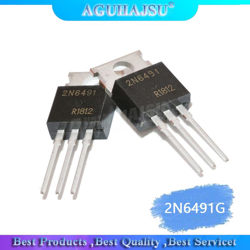 10pcs/lot 2N6491G 2N6491 PNP  TO-220 new original