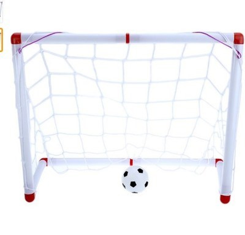 Safe Portable Easy-to-Assemble 56cm Football Soccer Goal Pos