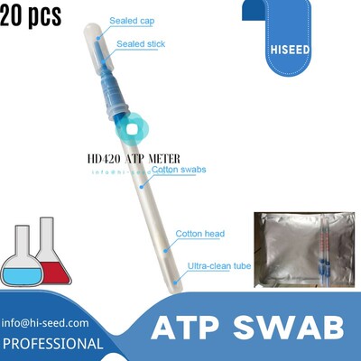 ATP detection swab sampler collector rapid food hygiene micr