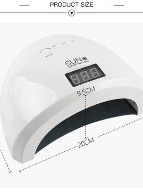 48W Lamp For Manicure SUN LED Nail Lamp 30 LEDs UV Lamp Suit