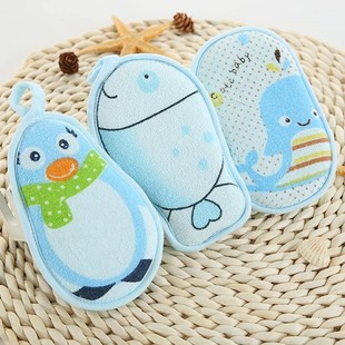 Newborn Care Products Baby Shower Bath Sponge Rub Infant To