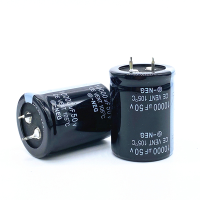 2PCS Electrolytic capacitor 50V 10000UF 10000UF 50V 35*40mm