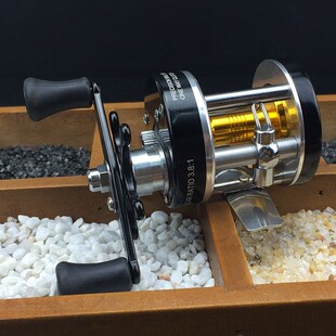 NEW All-metal drum fishing line wheel Mini-compact sub/thund