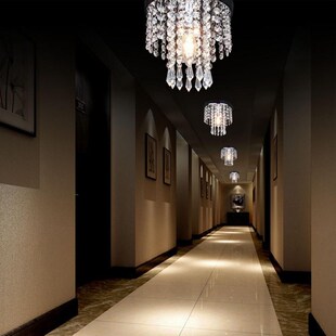 Aisle Bedroom Crystal Chandelier Lamp Light Fixture