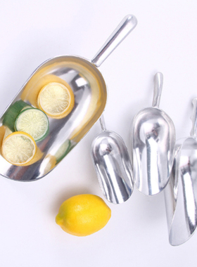 Stainless Steel Ice Scoop Food Buffet Candy Bar Scoops Shove