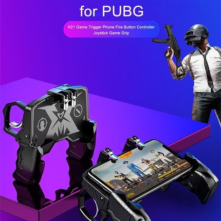 PUBG Mobile Gamepad Controller Joystick Trigger Phone Holder
