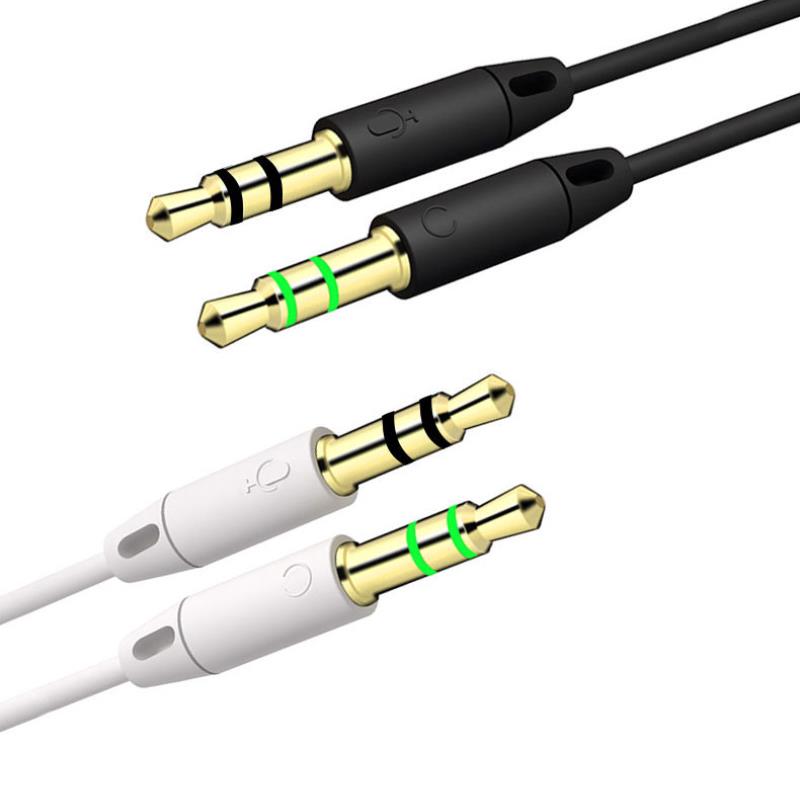 Mobile Phone Microphone One-two Audio Connector Cable Headph