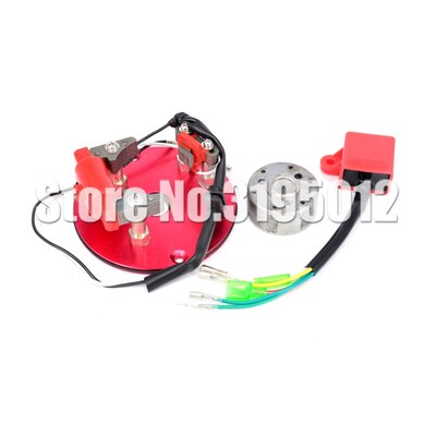 Racing tator Magneto Racing Inner Rotor CDI Kit Red  110 125