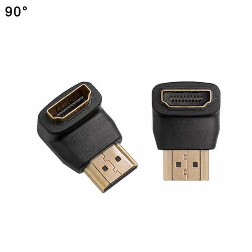 HDMI-compatible Adapter 90 Degree Male To Female Converter E