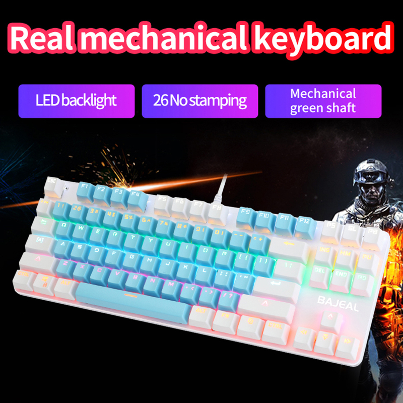 Switch Mechanical Keyboard PC Gaming Keyboard Household Wire