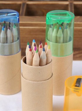 12 pcs/lot 12 New Colored Pencils for Kids School Supplies