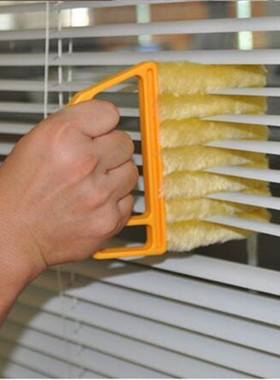 Multifunctional Blinds Cleaning Brush Microfiber Window Gap