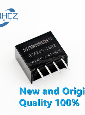 2pcs B2424S-1WR2 B2424 SIP-4 DC-DC Power Module 1W Constant