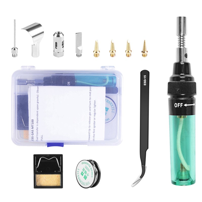 Portable T-100 Soldering Iron Pen Type Gases  Gases Inflatab