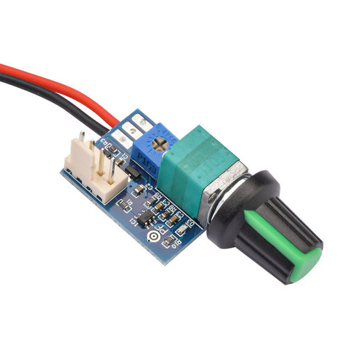PWM DC12V 3A Fan Governor Manual Four Wire with Knob Switch