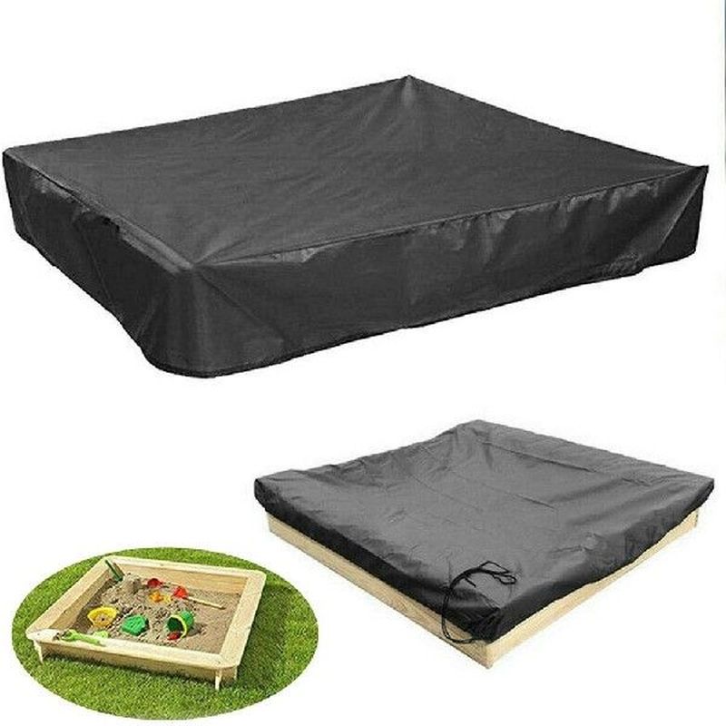 Sandpit Cover Tarpaulin Outdoor Garden Sandpit Pool Sun