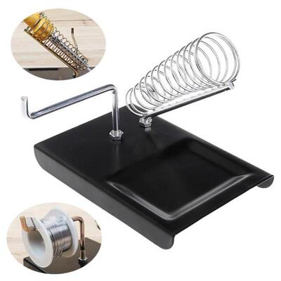 Electric Soldering Iron Stand Holder Metal Support Station H