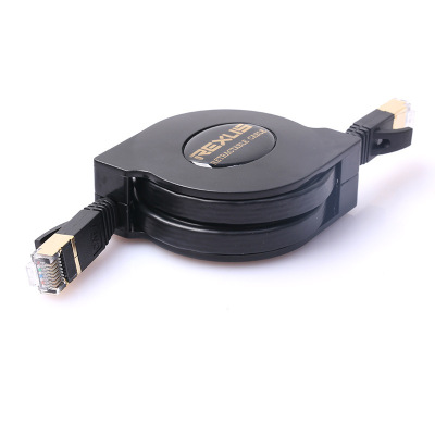 Retractable High Speed CAT7 RJ45 Patch Ethernet LAN Cable Ne