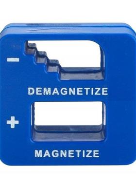 Portable Demagnetizer-Magnetizer Black/Red/Blue for Screwdri