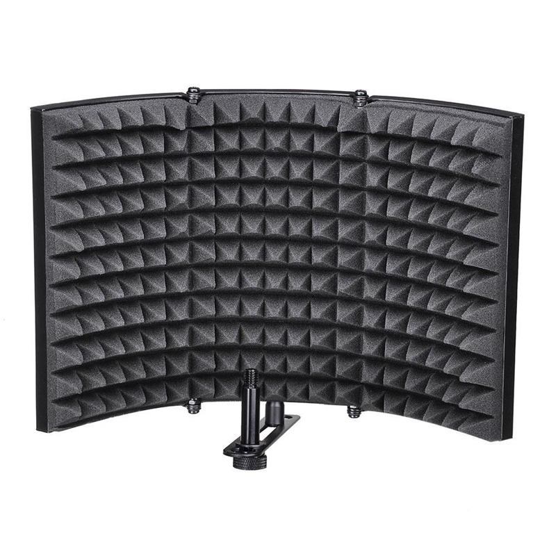 Promotion! Folding Studio Microphone Isolation Shield Recor