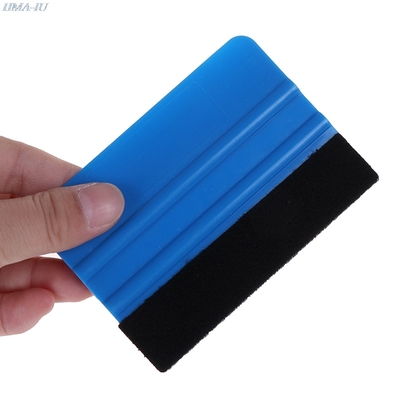 1Pcs Vinyl Wrap Film Card Squeegee Car Foil Wrapping Suede F