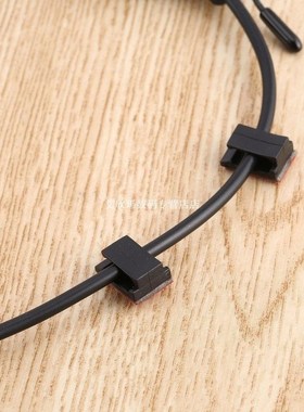 100pcs Adhesive Car Cable Organizer Clips Cable Winder Drop