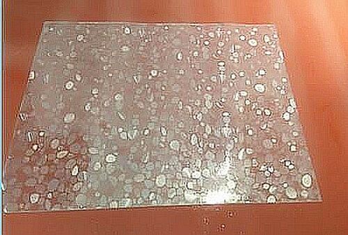 Plastic floormat PVC transparent door Entry mat Wood Floor P