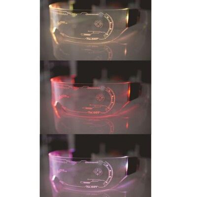 New Led Flashing Punk Glasses Cool Technology Sense