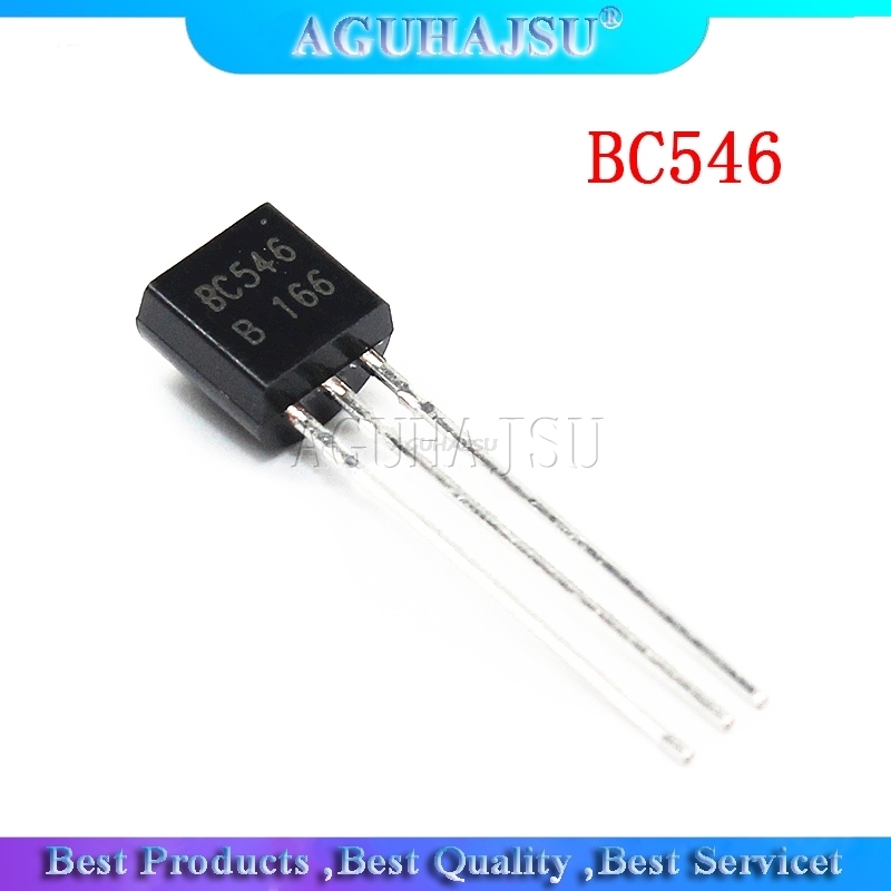 100PCS BC546 BC546B TO-92 TO92 546B triode transis Transisto