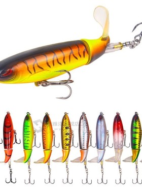 1PCS Whopper Popper 10cm/14cm Topwater Fishing Lure Artifici
