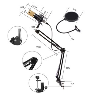 BM800 Microphone Set Computer Network Karaoke Chat Dedicate