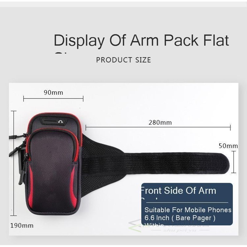Gym Sports Running Jogging Armband Arm Band Bag Holder Case