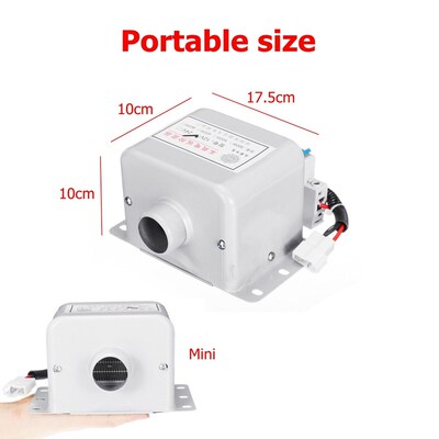 12V Single Hole Car Heater Car Truck Defrost Fog Electric He
