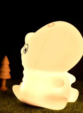 Led Silicone Night Light for Baby Kids Children Bedroom Sof