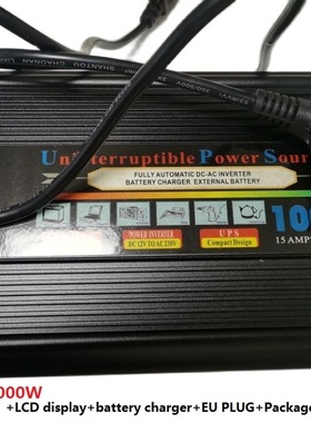 modified wave 1000W DC 12V to AC 220V 50HZ ups power inverte
