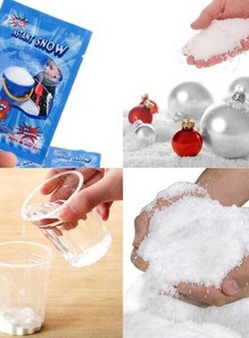 Fake  Instant Artificial Snow Christmas Home Party Decoratio