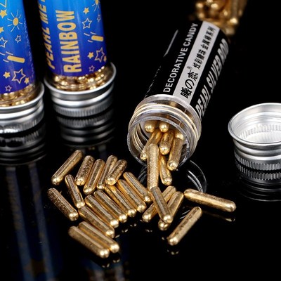 Edible Needle Sprinkles Beads 适用于 Cake Sugar Candy Balls