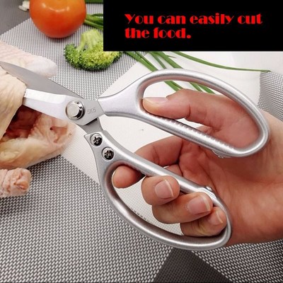 Kitchen Shears Stainless Steel Scissors with Non-Slip Handle