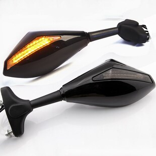 Motorcycle Mirror LED Turn Signal For Suzuki GSXR 1000 1300