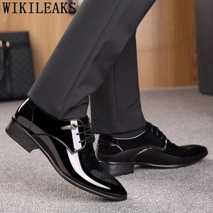 Black Designer Formal Oxford Shoes For Men Wedding Shoes Le
