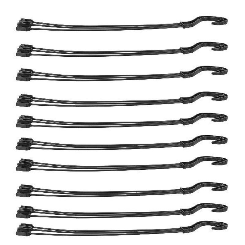 25Pcs Portable  Plastic Plant Pots Hangers Flowerpot