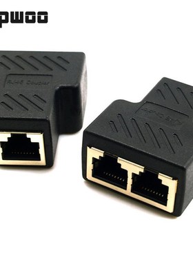 ANPWOO 1 To 2 Ways RJ45 LAN Ethernet Network Cable Splitter