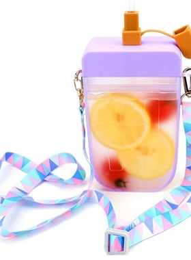 Cute Purses Water Bottles With Straws, Popsicle Straw Cups,