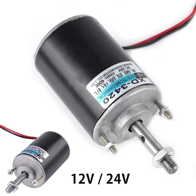 12/24V Xd-3420 30W Permanent Magnet Electric DC Motor High S