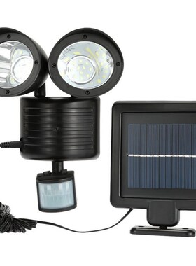 22 LED Outdoor Solar Light Dual Detector Motion Sensor Secur